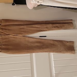 Isaac Mizrahi suede pants
